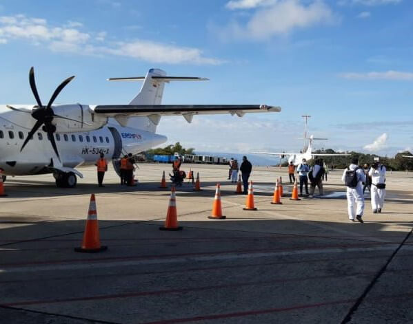 Primer vuelo piloto en Colombia